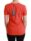 Dolce & Gabbana Elegant Red Crewneck Short Sleeve Tee