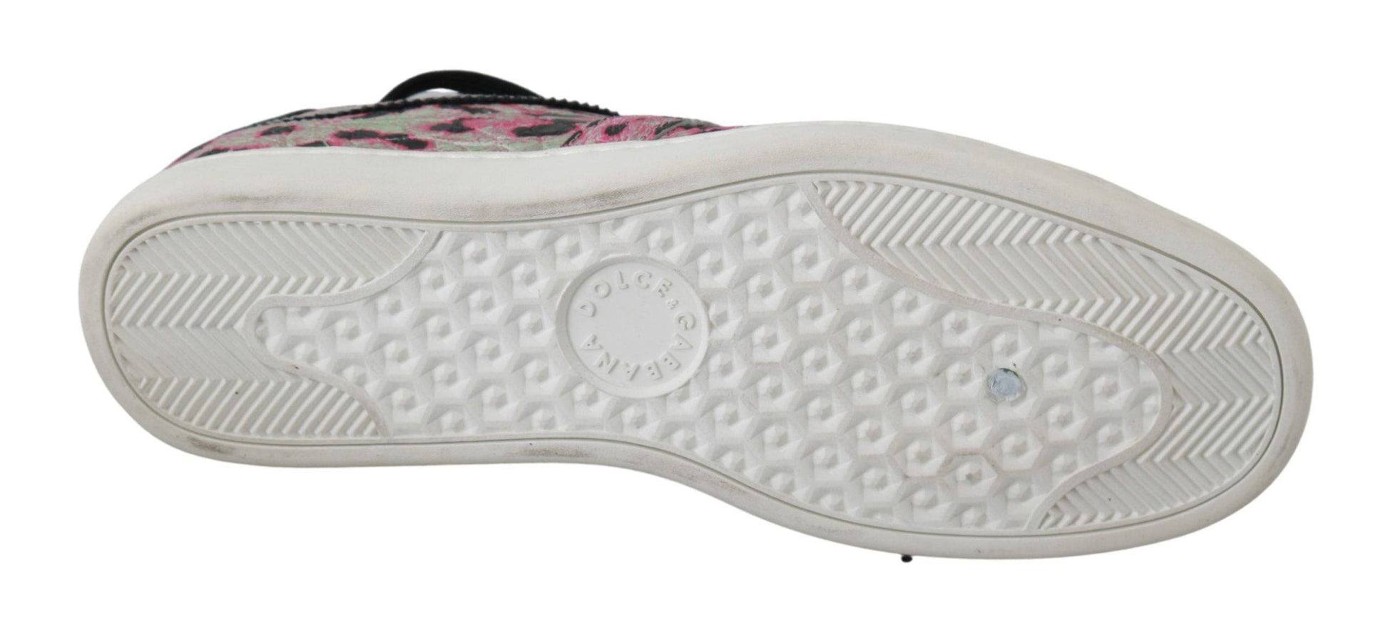 Dolce & Gabbana Multicolor Crocodile Leather Sneakers - ACCEXO