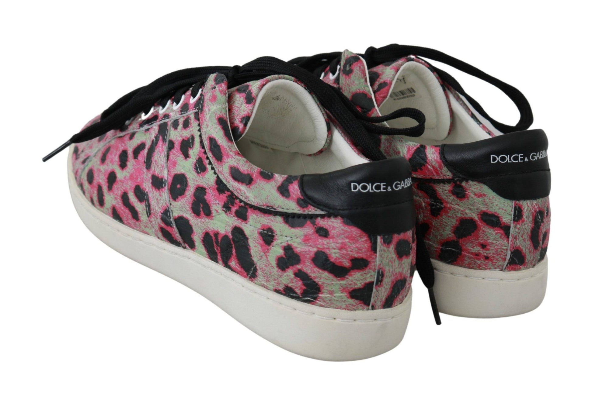 Dolce & Gabbana Multicolor Crocodile Leather Sneakers - ACCEXO