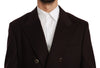 Dolce & Gabbana Elegant Bordeaux Taormina Cashmere Blazer