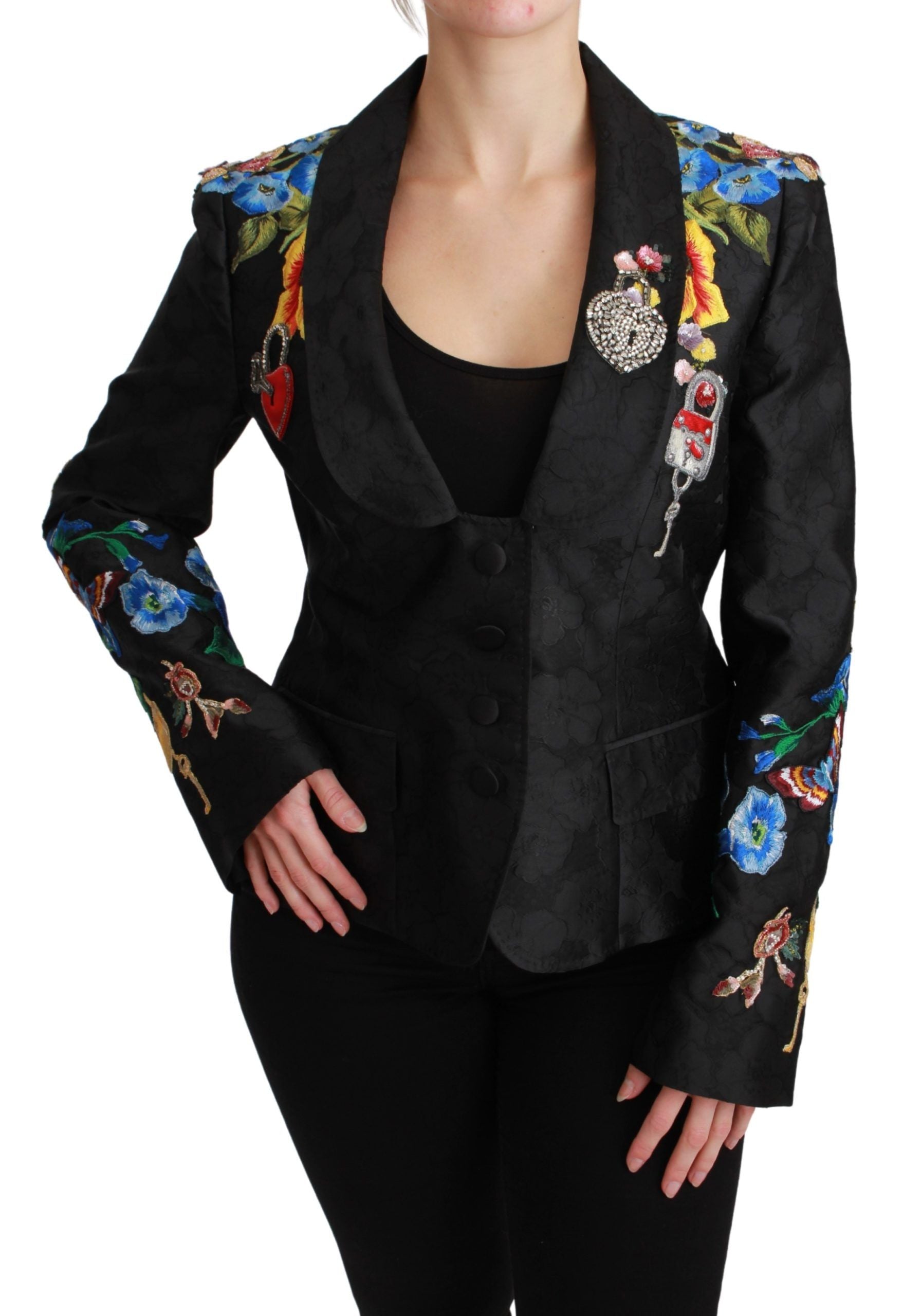 Dolce & Gabbana Enchanted Sicilian Brocade Blazer - ACCEXO