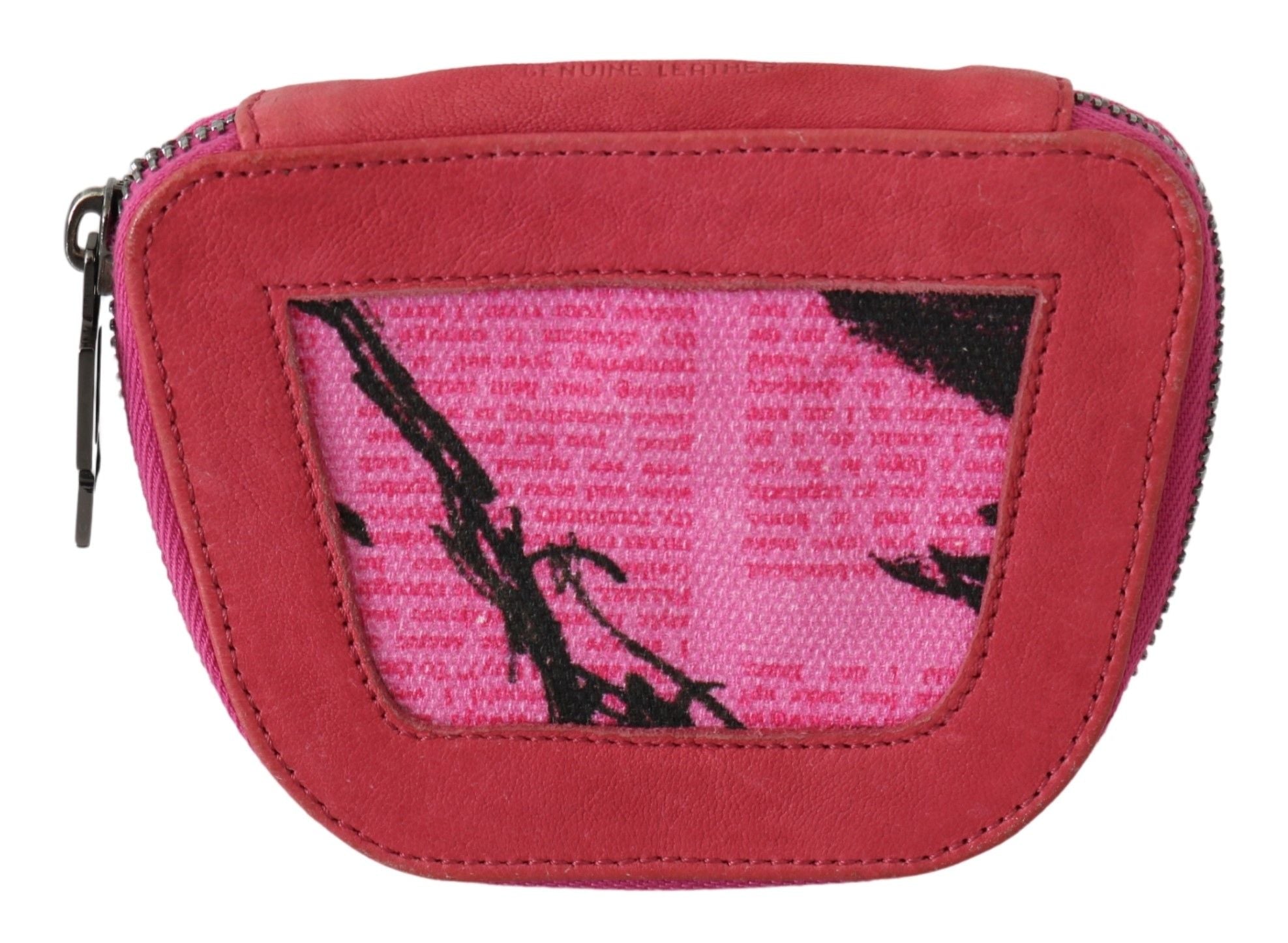 PINKO Elegant Pink Fabric Coin Wallet - ACCEXO