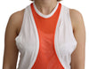 Dsquared² Elegant Sleeveless Cotton Tank in Orange