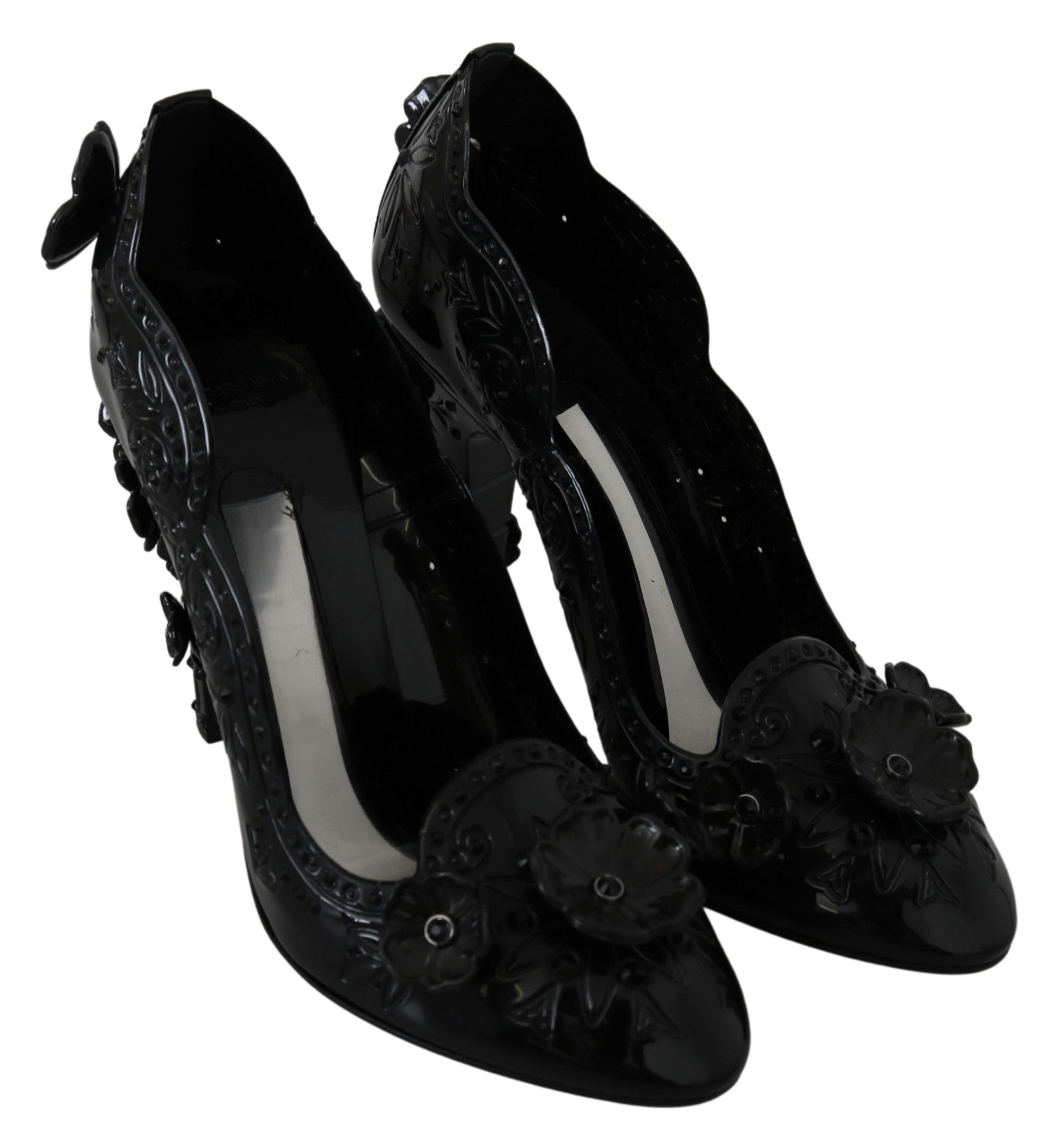 Dolce & Gabbana Enchanting Crystal Cinderella Pumps - ACCEXO