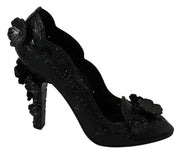 Dolce & Gabbana Enchanting Crystal Cinderella Pumps - ACCEXO