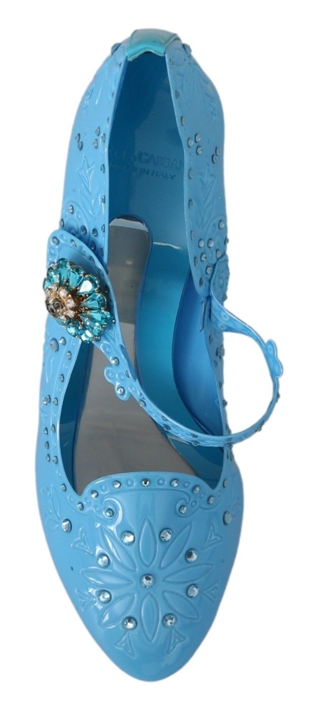 Dolce & Gabbana Enchanting Crystal Cinderella Pumps - ACCEXO