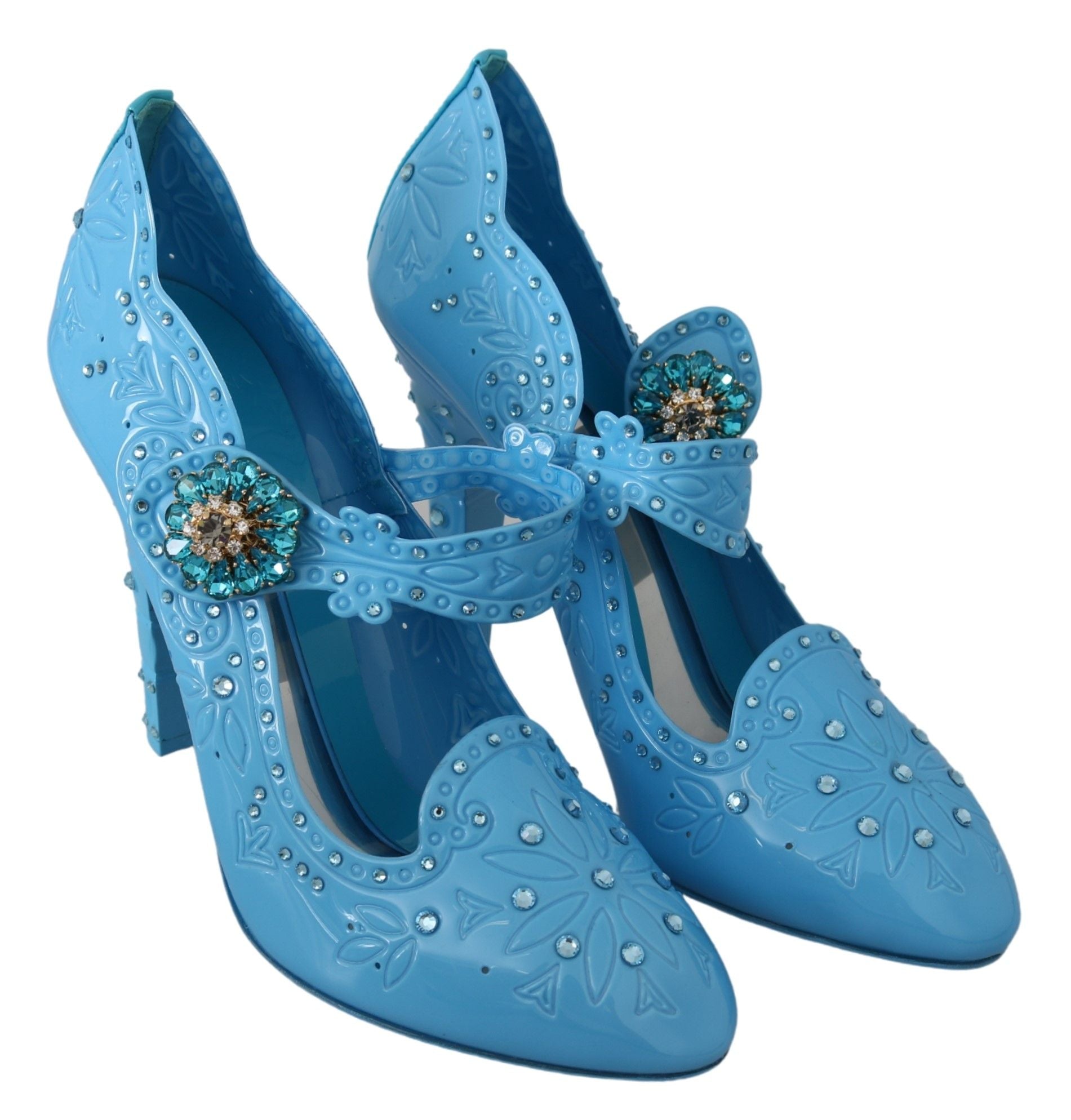 Dolce & Gabbana Enchanting Crystal Cinderella Pumps - ACCEXO