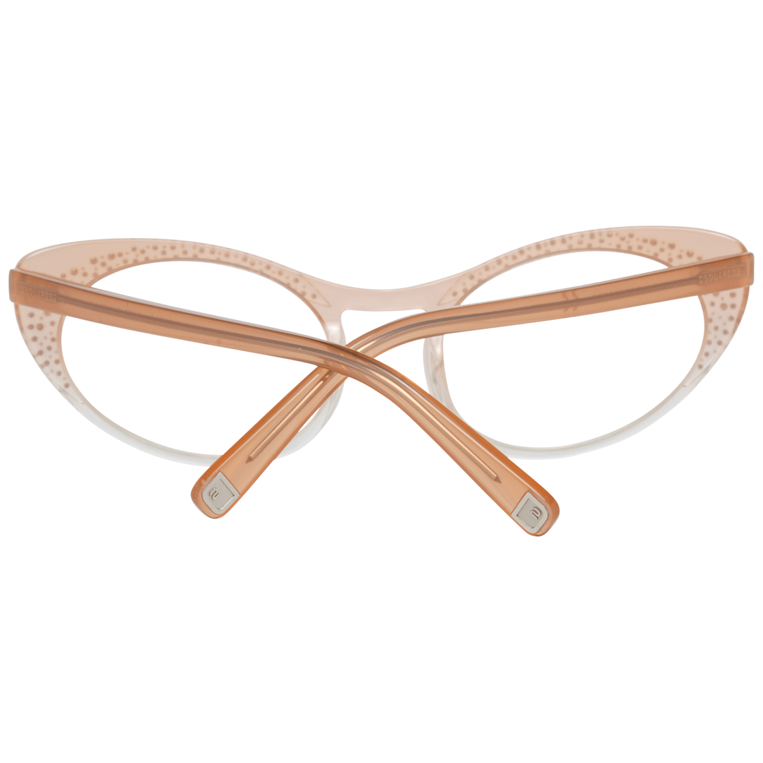 Dsquared² Chic Rose-Tinted Designer Eyewear