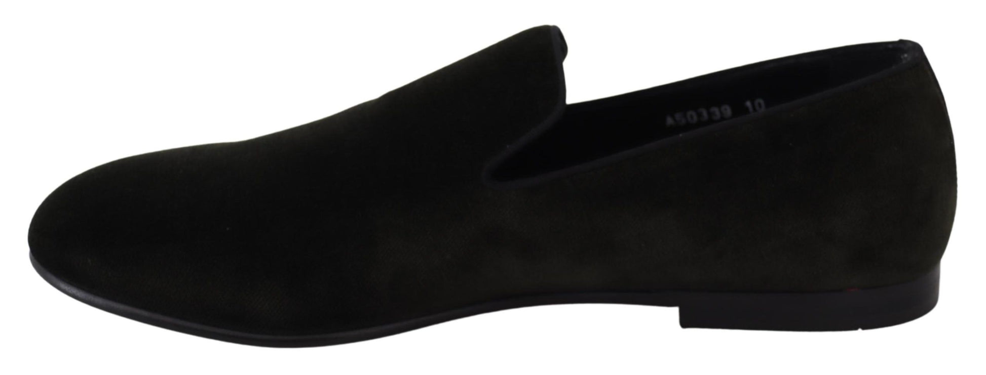 Dolce & Gabbana Elegant Green Velvet Loafers - ACCEXO
