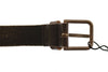 Dolce & Gabbana Elegant Leather-Cotton Fusion Men's Belt