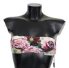 Dolce & Gabbana Multicolor Floral Bikini Top - Elegant Summer Wear