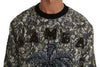 Dolce & Gabbana Samba Jacquard Palm Crewneck Sweater