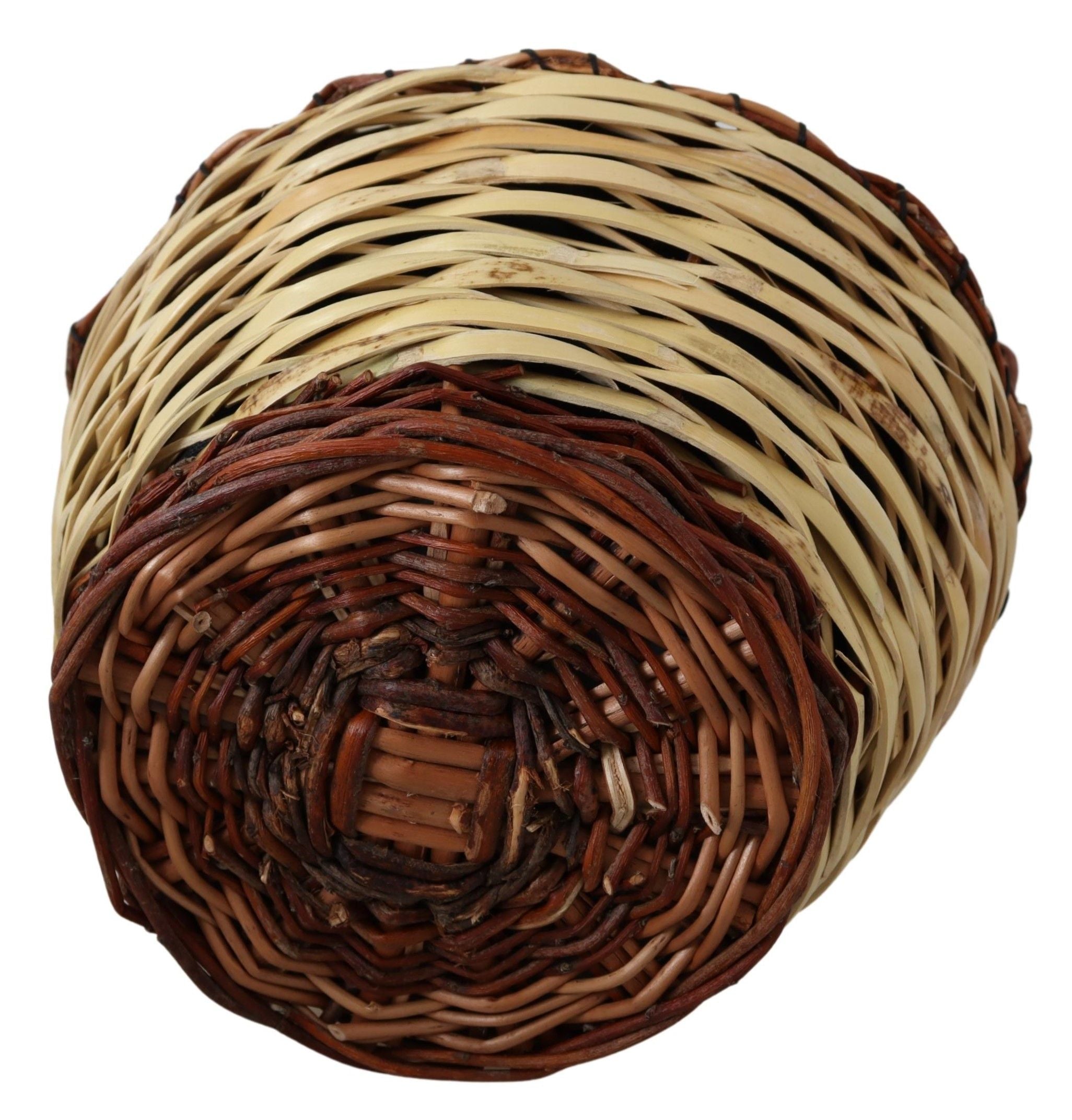 Dolce & Gabbana Chic Beige Wicker Basket Tote Bag - ACCEXO