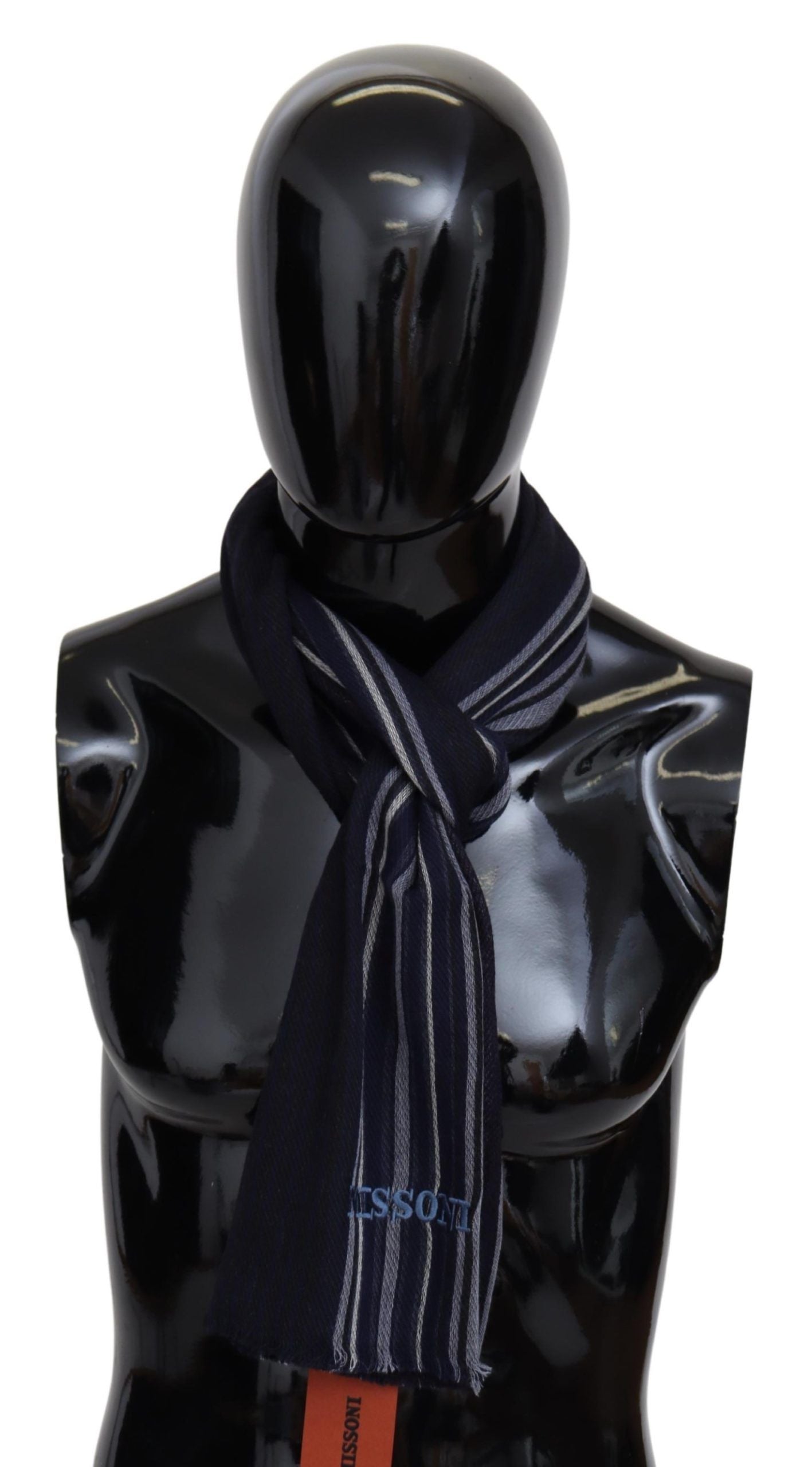 Missoni Chic Multicolor Wool Silk Striped Scarf - ACCEXO