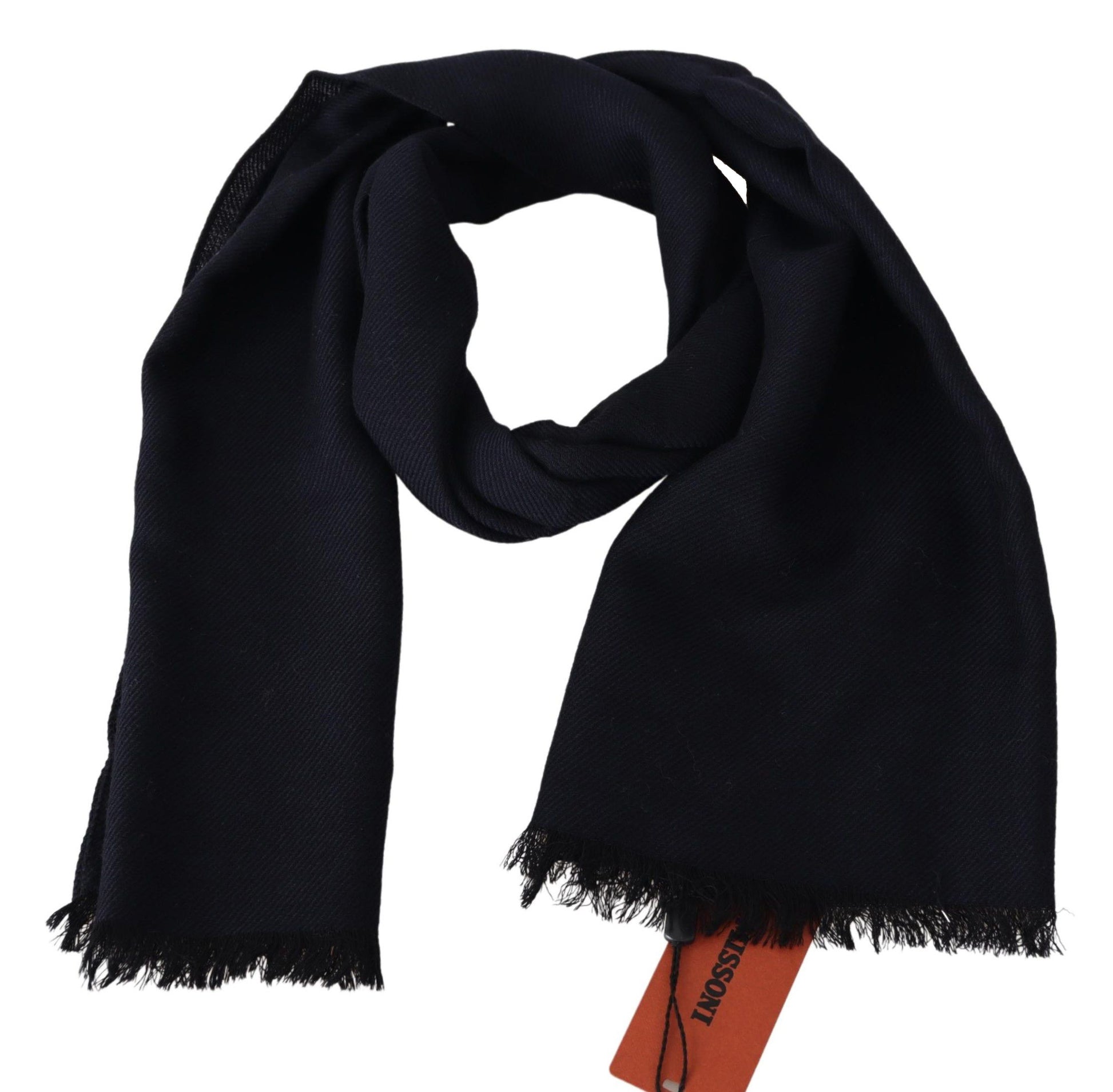 Missoni Elegant Black Wool Unisex Scarf - ACCEXO