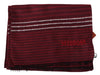 Missoni Elegant Wool Silk Blend Striped Scarf