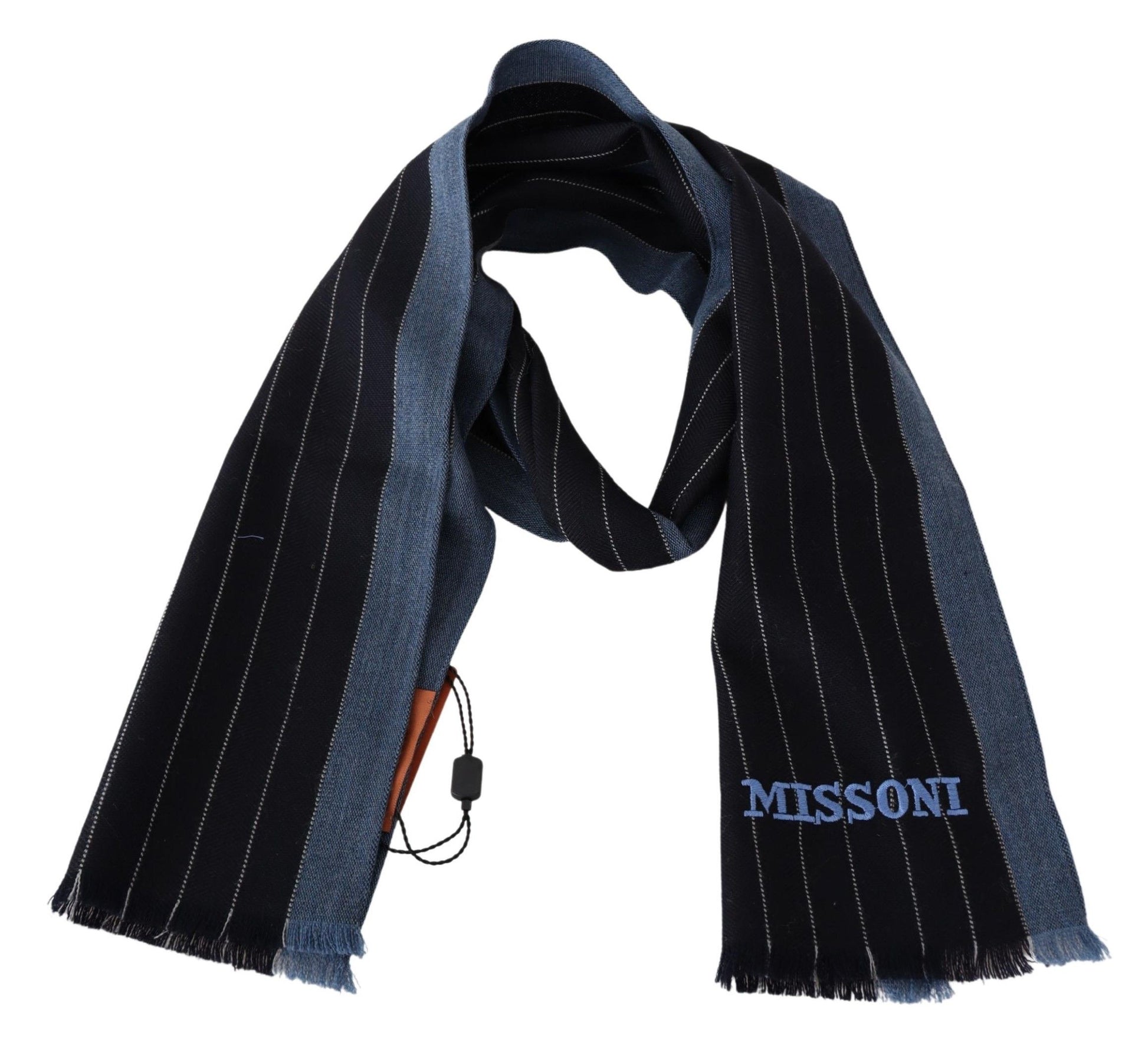 Missoni Chic Striped Wool-Silk Unisex Scarf - ACCEXO