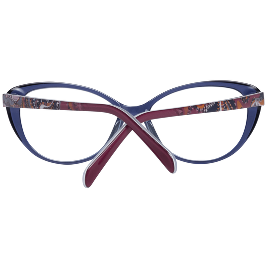 Emilio Pucci Chic Blue Full-Rim Designer Women's Eyewear