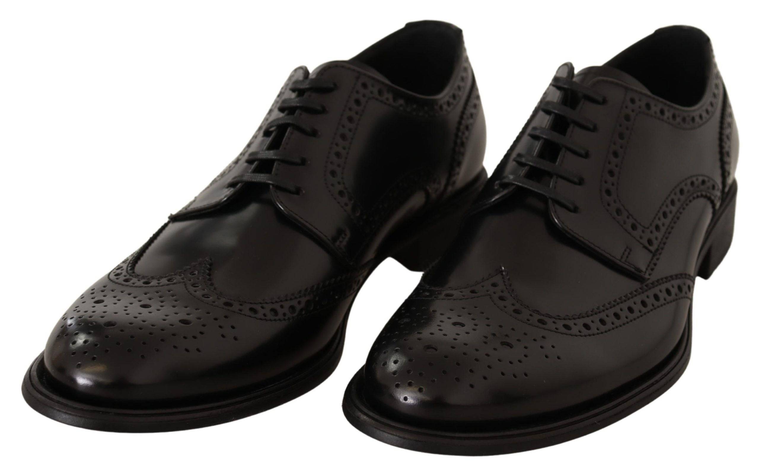 Dolce & Gabbana Elegant Wingtip Derby Oxford Shoes - ACCEXO