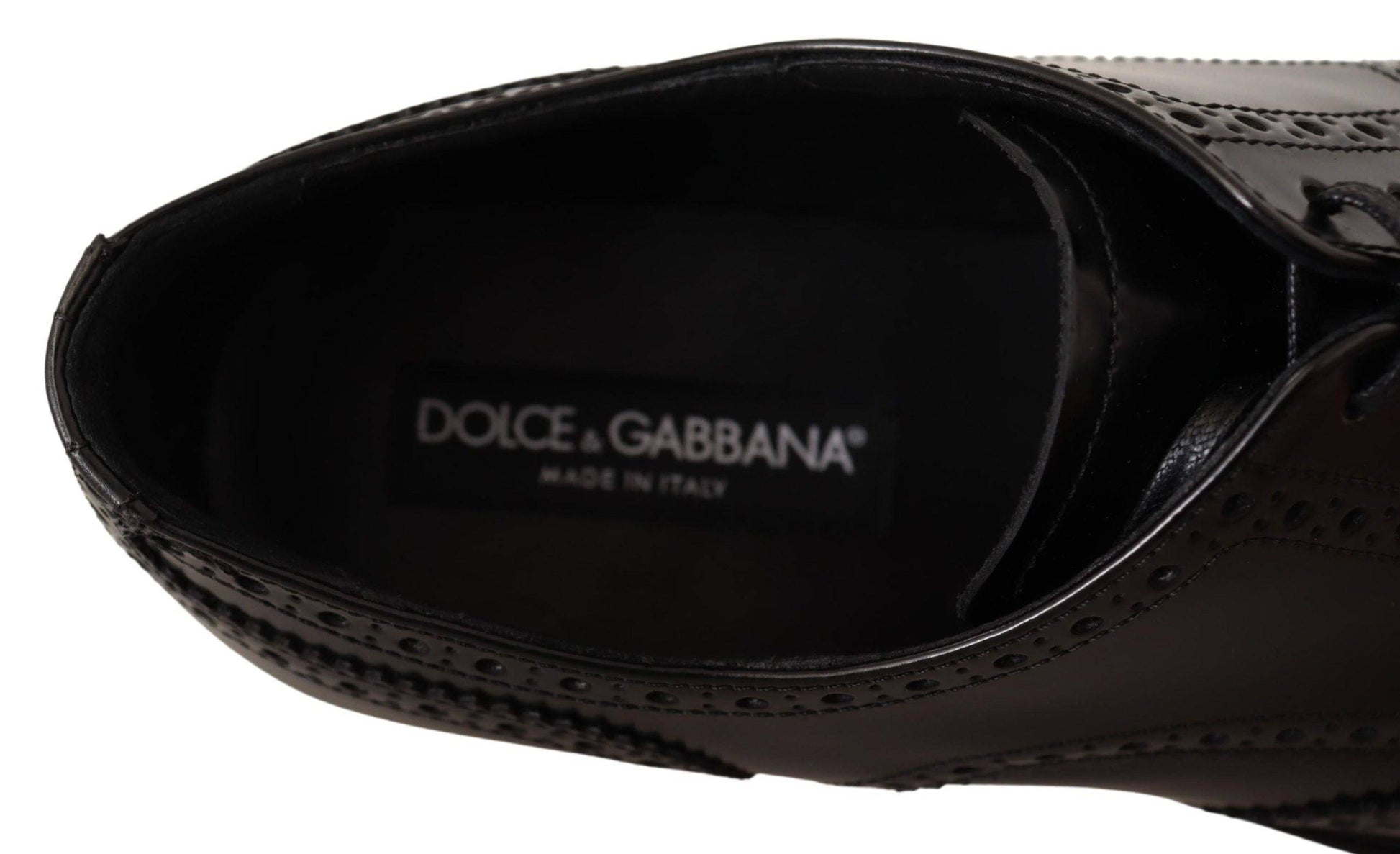 Dolce & Gabbana Elegant Wingtip Derby Oxford Shoes - ACCEXO