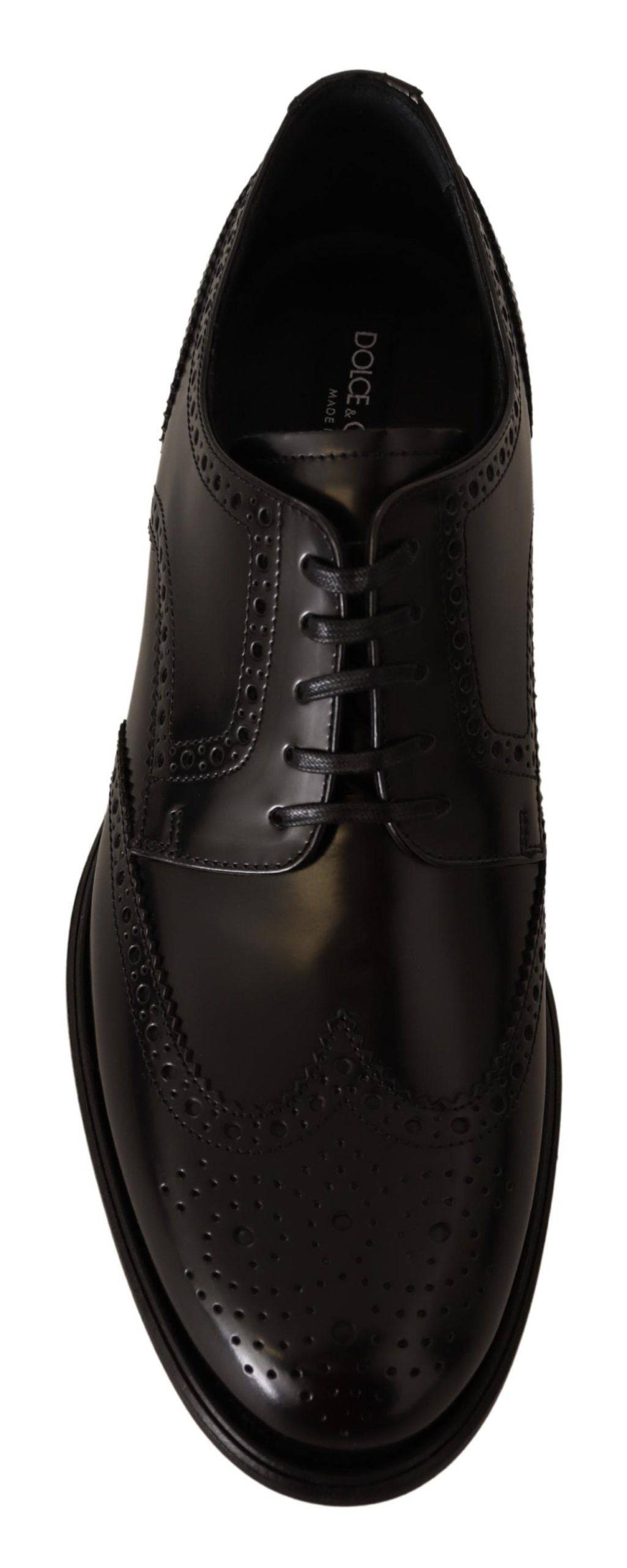 Dolce & Gabbana Elegant Wingtip Derby Oxford Shoes - ACCEXO
