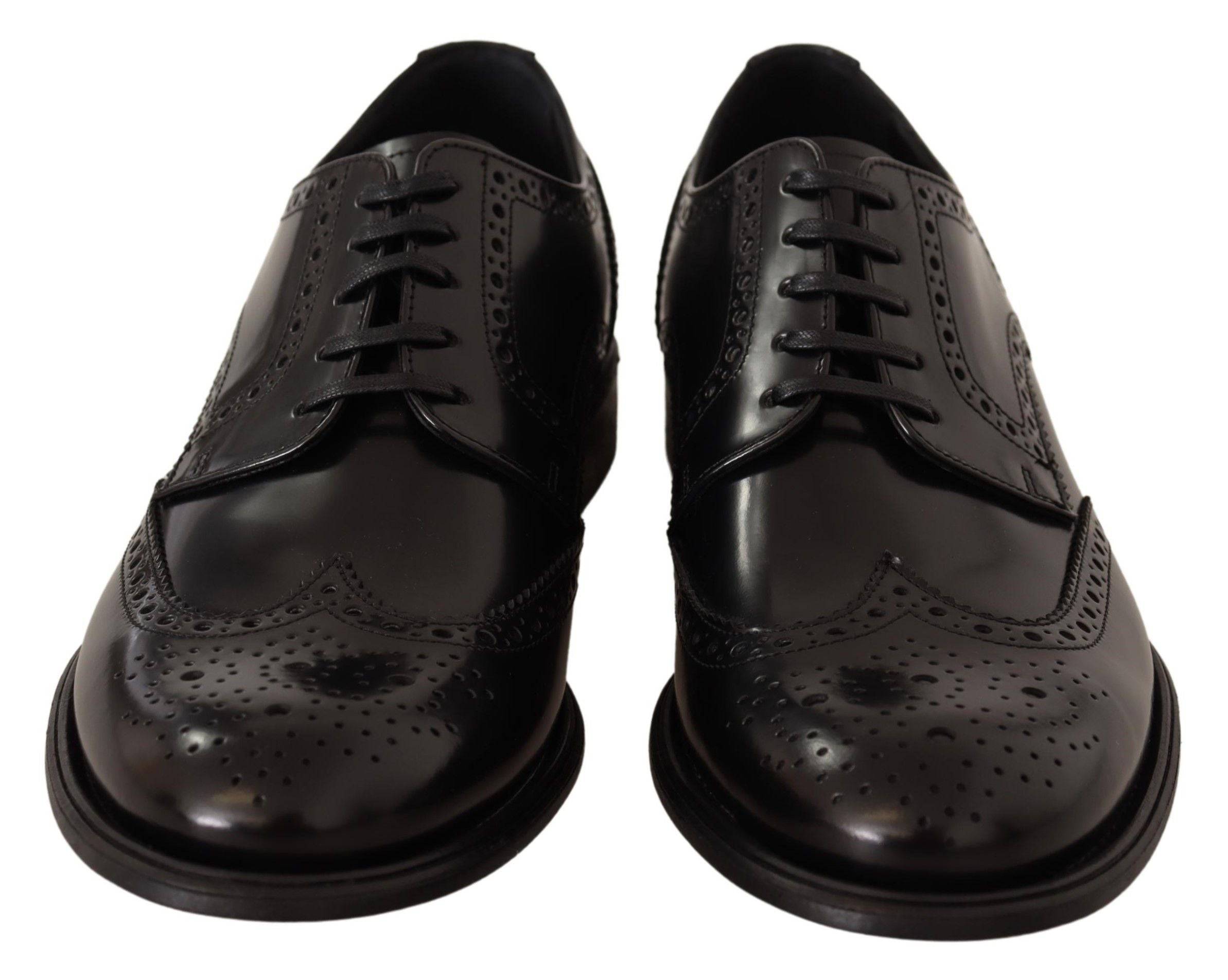 Dolce & Gabbana Elegant Wingtip Derby Oxford Shoes - ACCEXO