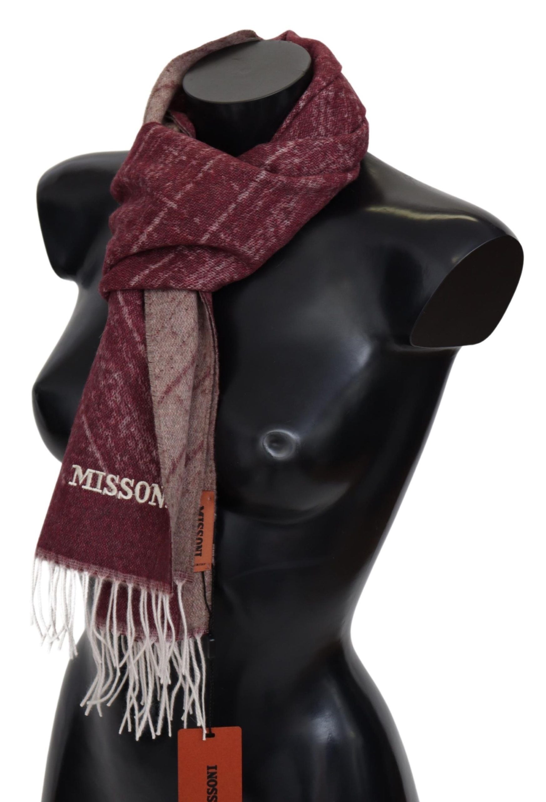 Missoni Elegant Cashmere Fringed Scarf - ACCEXO