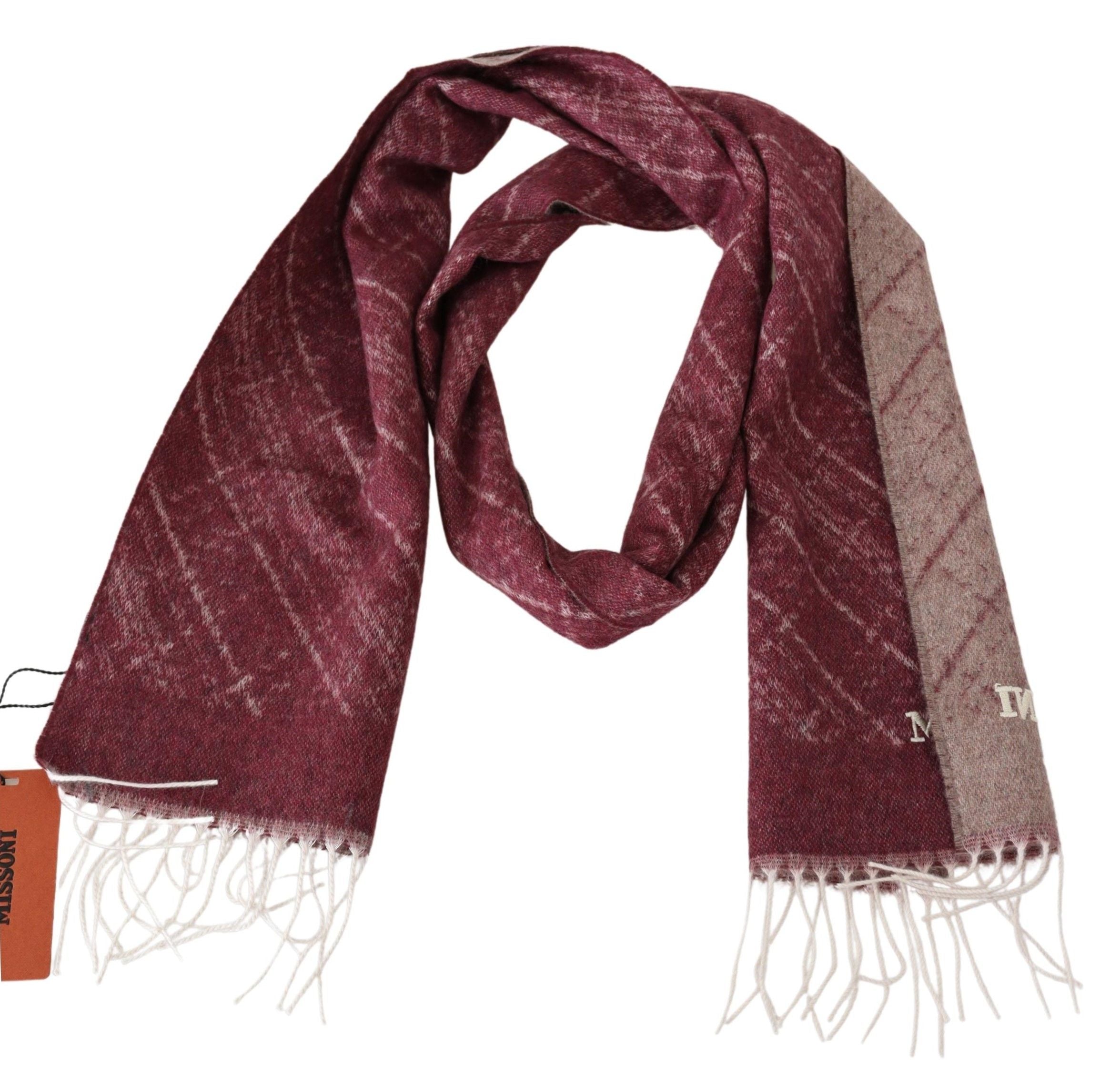 Missoni Elegant Cashmere Fringed Scarf - ACCEXO