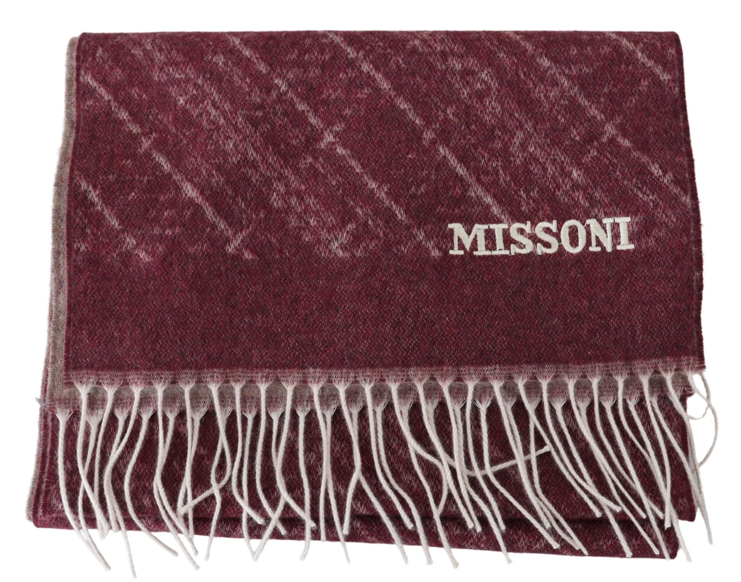 Missoni Elegant Cashmere Fringed Scarf - ACCEXO