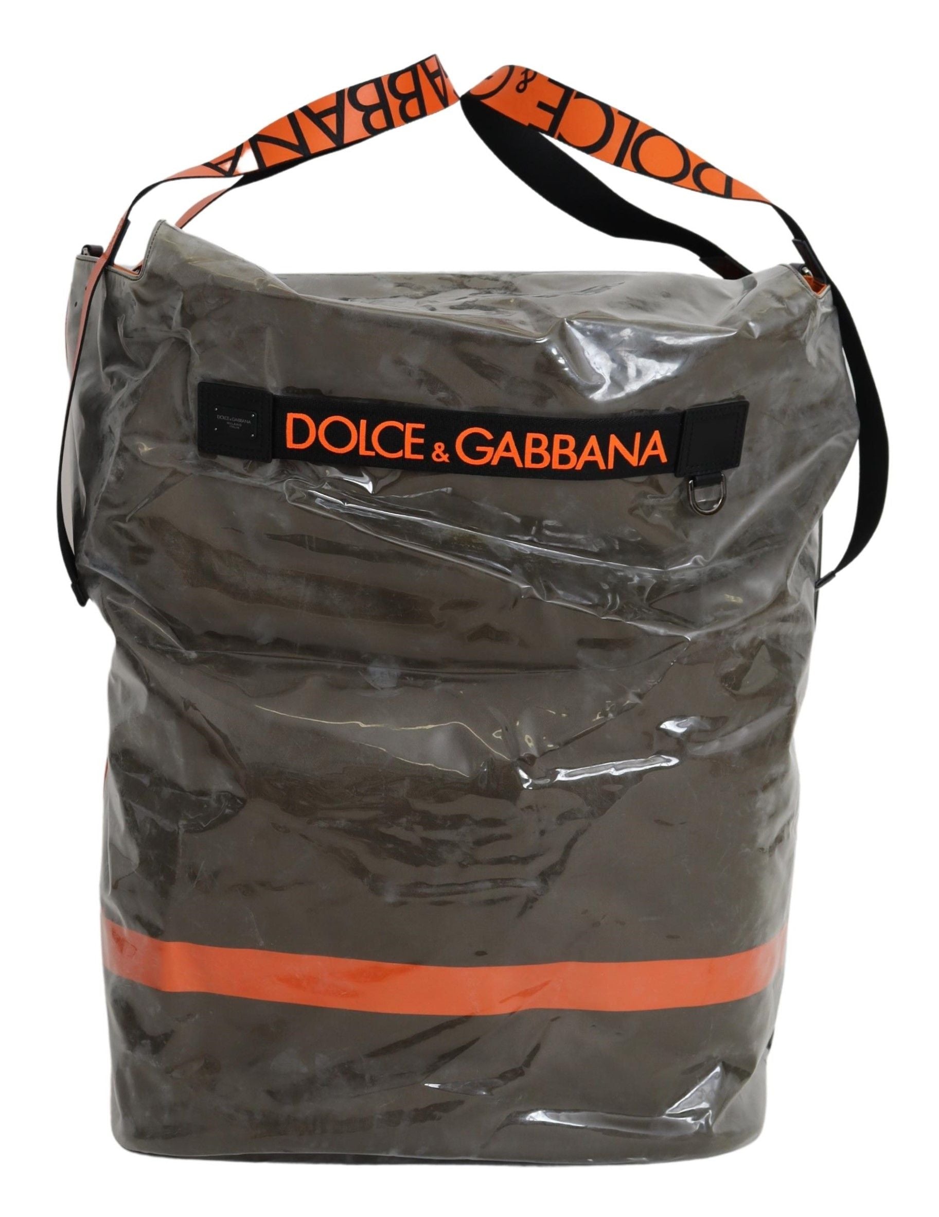 Dolce & Gabbana Sumptuous Green Large Fabric Tote Bag - ACCEXO