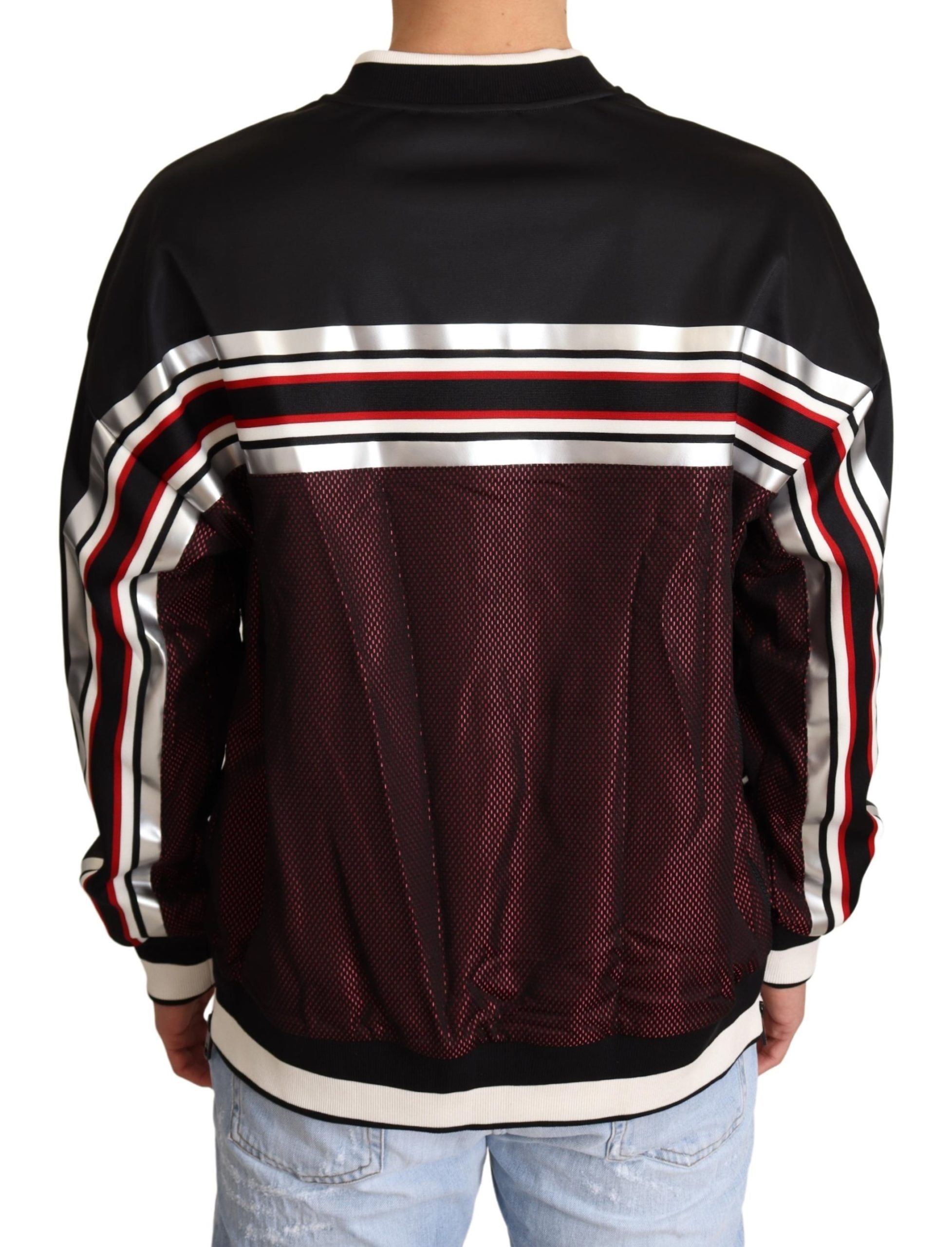 Dolce & Gabbana Elegant Crewneck Pullover Sweater in Black - ACCEXO