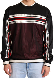 Dolce & Gabbana Elegant Crewneck Pullover Sweater in Black - ACCEXO