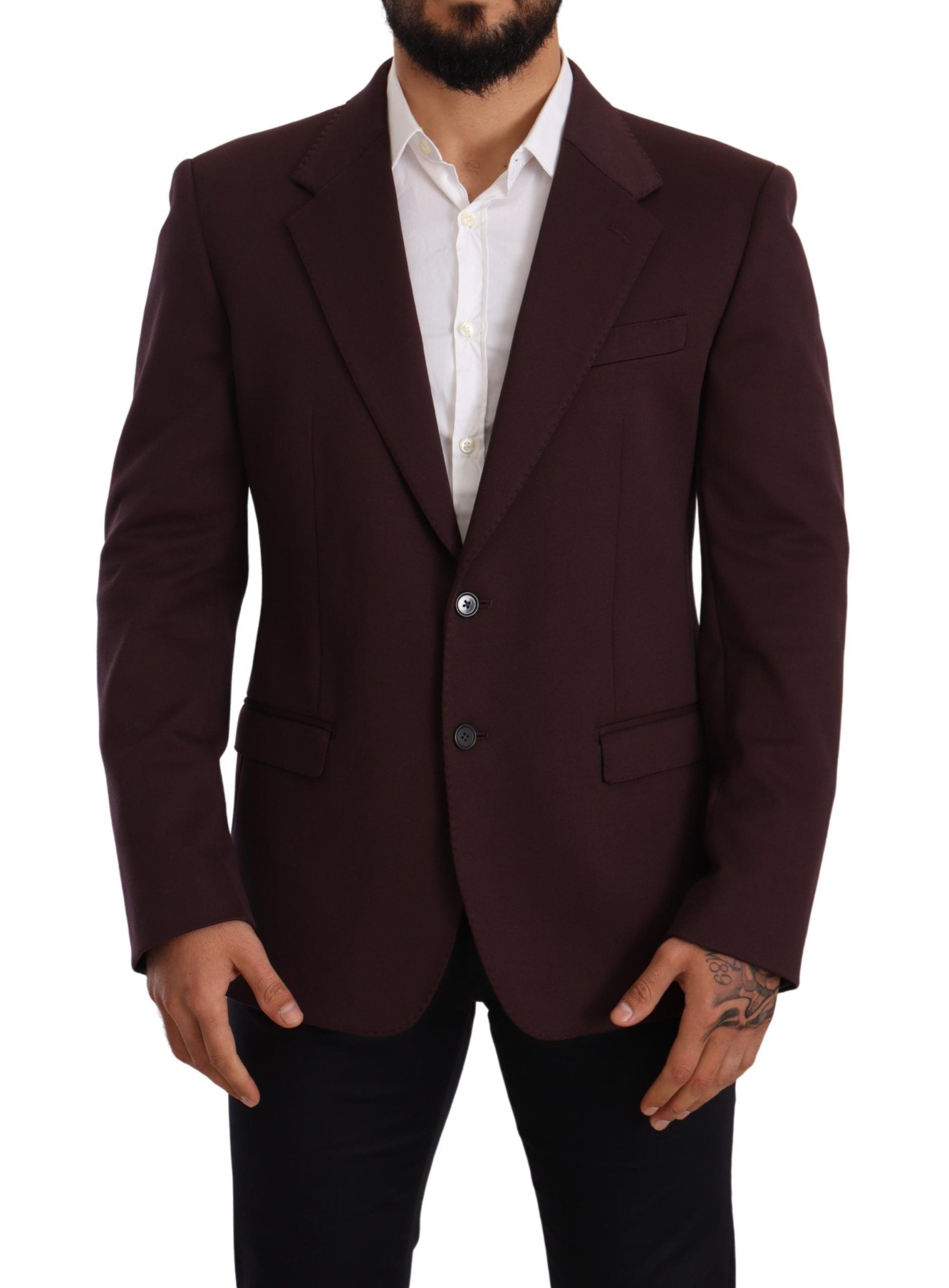 Dolce & Gabbana Elegant Indigo Slim Fit Blazer for Men - ACCEXO