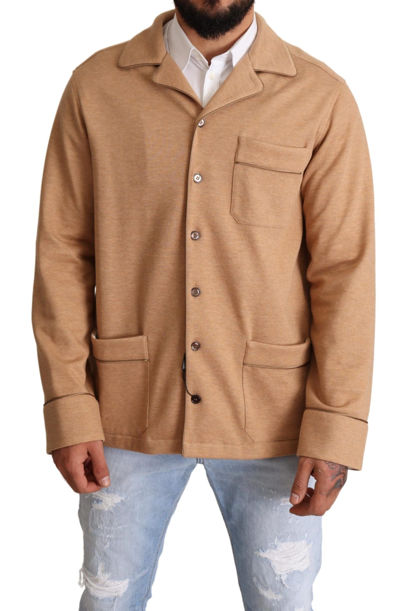 Dolce & Gabbana Elegant Light Blue Jacket For Men - ACCEXO