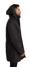 Dolce & Gabbana Elegant Black Hooded Blouson Jacket