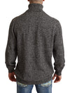 Dolce & Gabbana Elegant Gray Cashmere Turtleneck Sweater