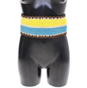 Dolce & Gabbana Runway Woven Raffia-Style Corset Belt - ACCEXO