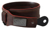 Costume National Elegant Dark Brown Leather Fashion Belt