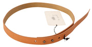 Costume National Chic Orange Leather Fashion Belt - ACCEXO