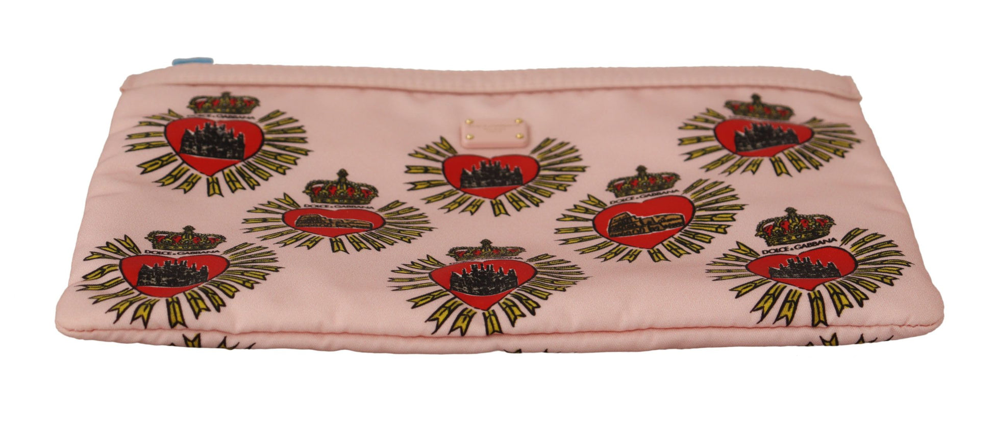 Dolce & Gabbana Elegant Pink Heart Clutch Wallet - ACCEXO