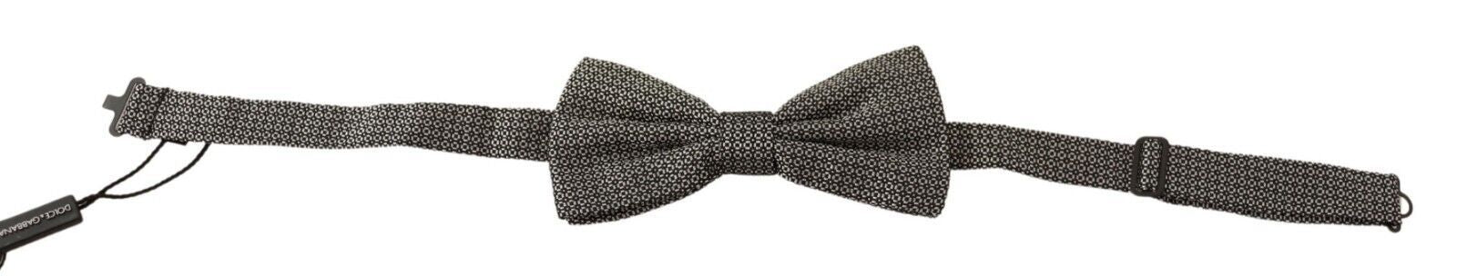 Dolce & Gabbana Elegant Multicolor Silk Bow Tie - ACCEXO