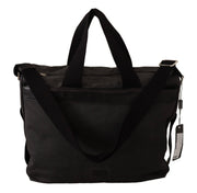 Dolce & Gabbana Elegant Men's Denim & Leather Messenger Bag - ACCEXO