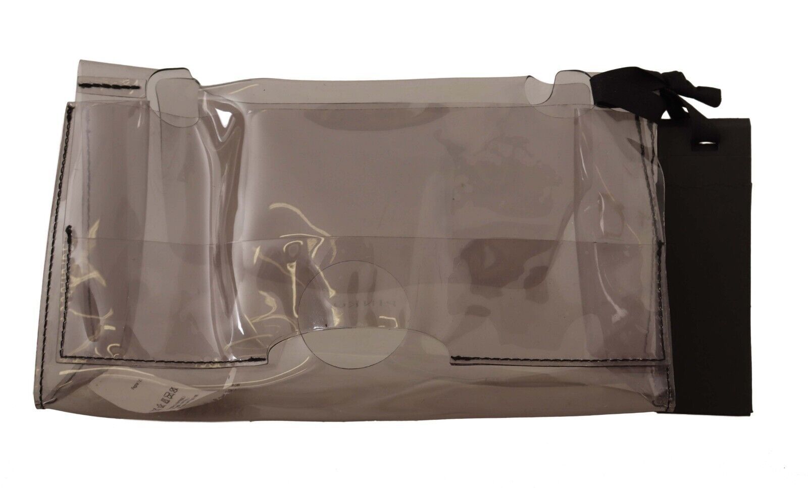 PINKO Chic Transparent Clutch for Evening Elegance - ACCEXO