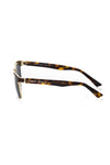 Frankie Morello Brown Metallic Men's Sunglass