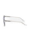 Frankie Morello White Acetate Men Sunglass