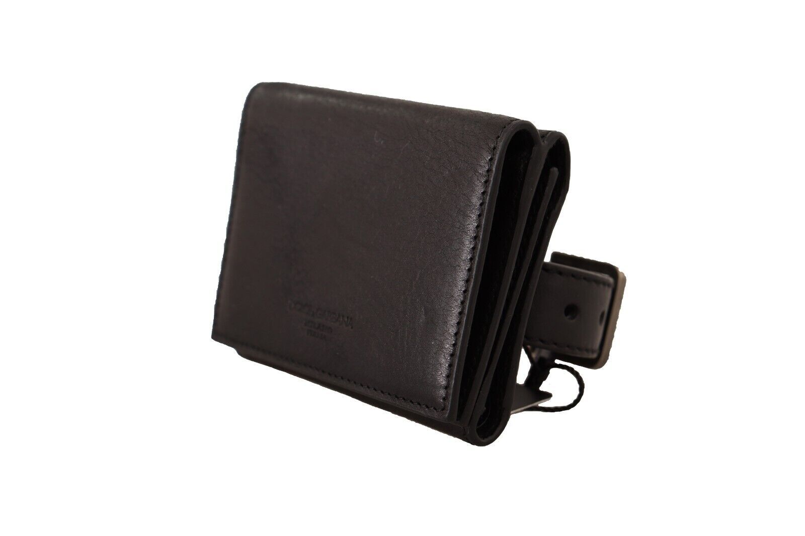 Dolce & Gabbana Elegant Trifold Leather Multi Kit Accessory - ACCEXO