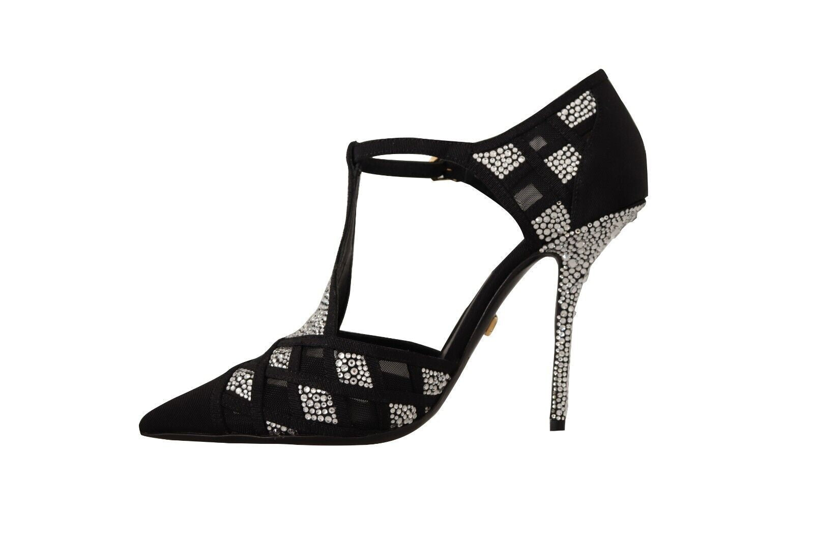 Dolce & Gabbana Elegant Crystal-Embellished Suede Pumps - ACCEXO