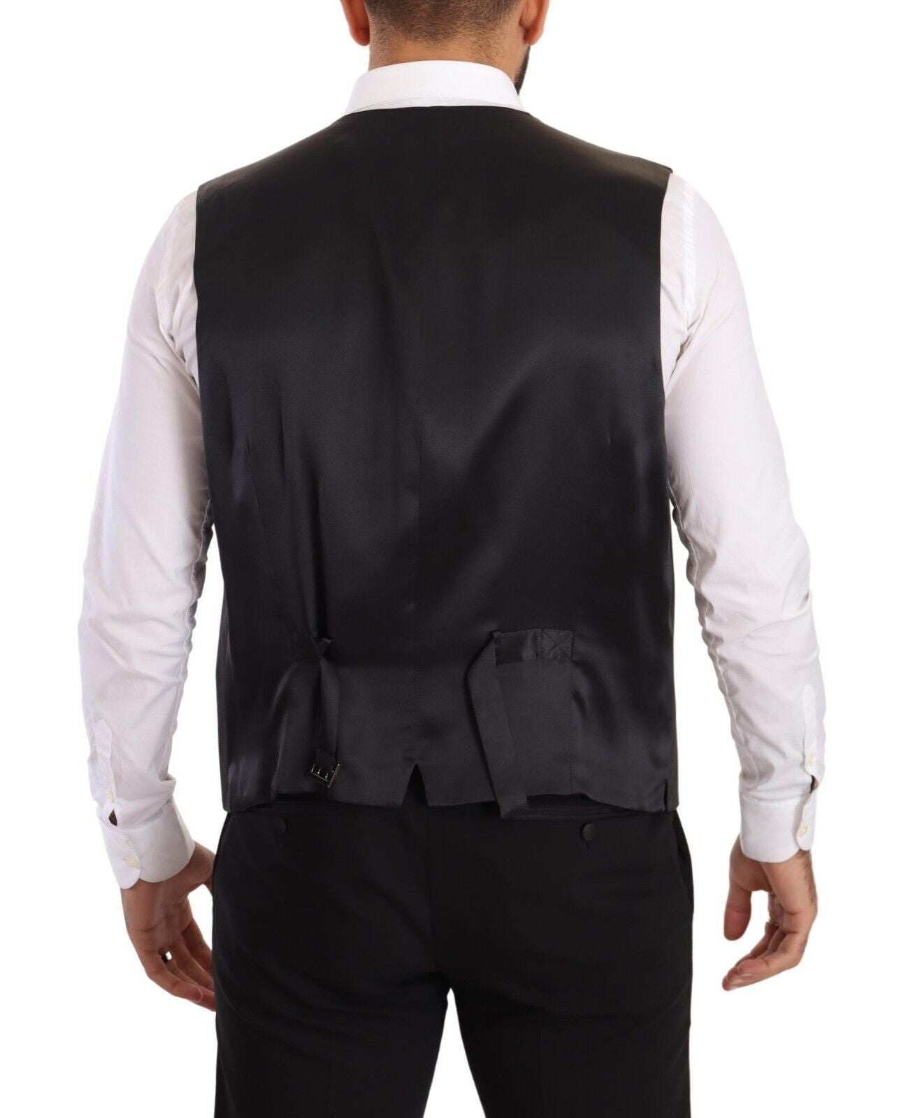 Dolce & Gabbana Elegant Gray Sicilia Wool Blend Suit - ACCEXO