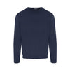 Malo Elegant Cashmere Roundneck Sweater in Chic Blue