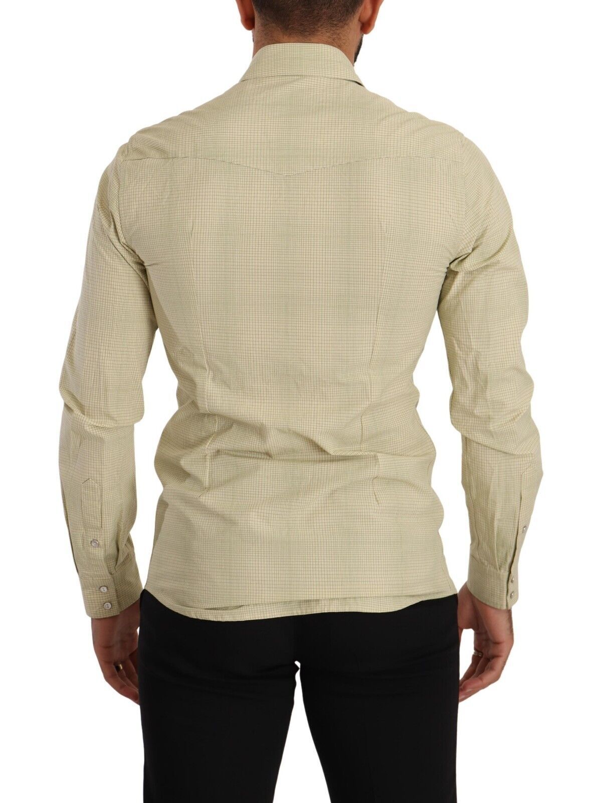 Dolce & Gabbana Elegant Sicilia Checkered Cotton Shirt - ACCEXO